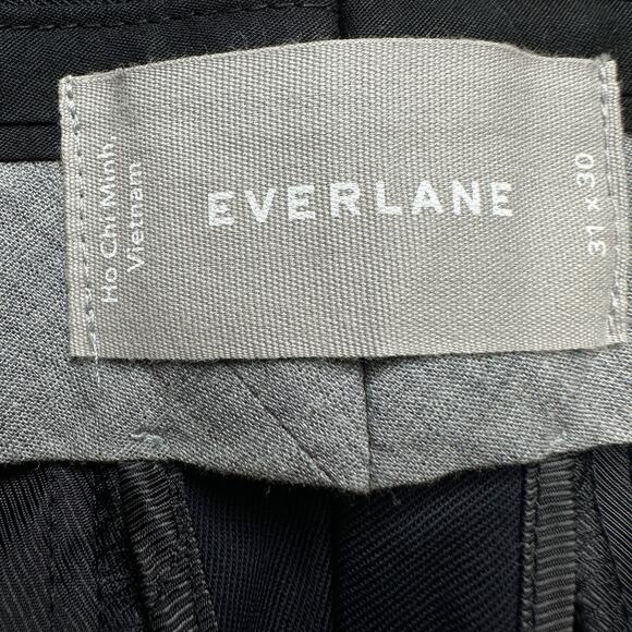New Everlane The Italian Wool Pants Navy Blue Men's 31X30 NWT Pockets - Picture 3 of 10